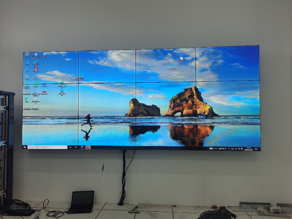汇智时代广场3×4拼接屏液晶屏项目